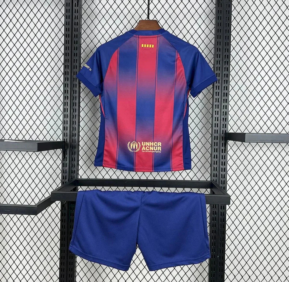 Kits Enfants FC Barcelone 2025/26 Domicile
